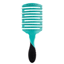 Escova de Cabelo Wet Brush Pro Flex Dry Quadrada Verde Cabo Emborrachado