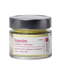 Pavio de Vela Jasmim - Vela Perfumada 145g