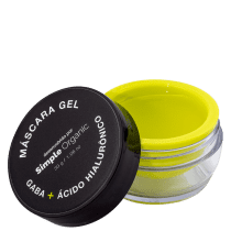 Simple Organic Gaba + Ácido Hialurônico - Máscara Facial 30g