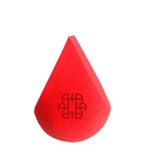 Ana Hickmann Flat Cut Sponge Vermelho - Esponja para Maquiagem 7g