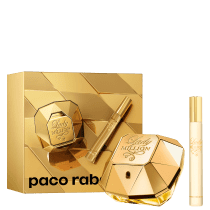 Kit Lady Million Paco Rabanne Feminino - Eau de Parfum 50ml + Travel Size 10ml