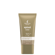 Protetor Solar Facial com Cor Mantecorp Episol Color Tom 1 Extra Claro FPS 70 40ml