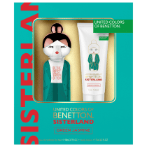 Conjunto Sisterland Green Jasmine Benetton Feminino - Eau de Parfum 80ml + Body Lotion 75ml