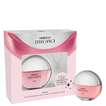 Kit Ellegance Fiorucci Feminino - Deo Colônia 50ml + Colar de Cristais