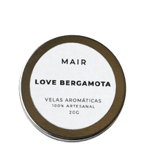 Mair Love Bergamota Mini - Vela Aromática 20g