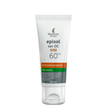 Protetor Solar com Cor Mantecorp Episol Sec Oc FPS 60 Claro 60ml