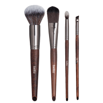 Kit de Pincéis Belliz Wood Face (4 Produtos)