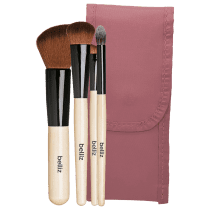 Kit de Pincéis Belliz Marfim Face (5 Produtos)
