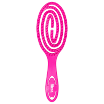 Escova de Cabelo Ricca Shower Flex Rosa