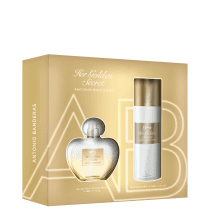Conjunto Her Golden Secret Antonio Banderas Feminino (Eau de Toilette 80ml + Desodorante Spray 150ml)