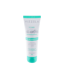 Creme Hidratante Facial Vizzela Oil Control FPS 30 50g