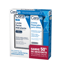 Kit CeraVe Rosto & Olhos (2 Produtos)