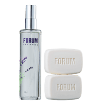 Conjunto Forum Lavanda Feminino - Desodorante Colônia 150ml + Sabonete em Barra 2x90g
