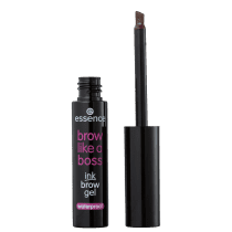 Gel para Sobrancelha Essence Brow Like a Boss 03 Dark Brown 4ml