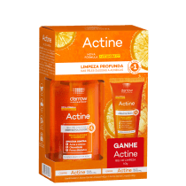 Kit Darrow Actine Gel de Limpeza Facial Duo (2 Produtos)