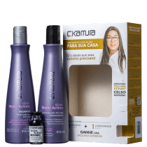 Kit C.Kamura Silver Violet Action Matizadora Trio Treatment (3 Produtos)