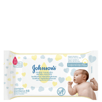 Johnson's Baby Recém Nascido - Lenços Umedecidos (48 Unidades)