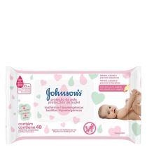 Johnson's Baby Proteção da Pele - Lenços Umedecidos (48 Unidades)
