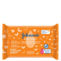 Johnson's Baby Limpeza e Suavidade - Lenços Umedecidos (44 Unidades)
