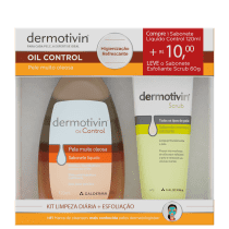 Dermotivin Oil Control - Sabonete Líquido Facial 120ml