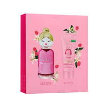 Conjunto Sisterland Pink Benetton Feminino - Eau de Toilette 80ml e Loção Corporal 75ml