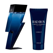 Conjunto Bad Boy Cobalt Carolina Herrera Masculino - Eau de Parfum 100ml + Gel de Banho 100ml