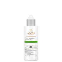 Adcos Fotoproteção Diária Aqua Fluid FPS50 Incolor - Protetor Solar Facial 40ml