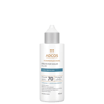 Adcos Fotoproteção Diária Fluid Incolor FPS70 - Protetor Solar Facial 40ml