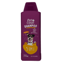 Pet Clean 5 em 1 - Shampoo e Condicionador para Pets 700ml