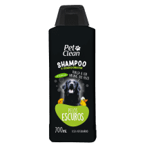 Pet Clean Pelos Escuros - Shampoo e Condicionador para Pets 700ml