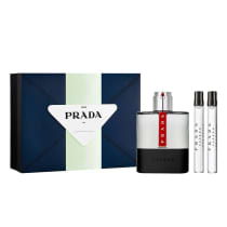 Conjunto Luna Rossa Carbon Prada Masculino - Eau de Toilette 100ml + Travel Size 2x10ml