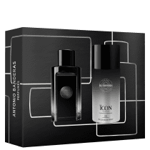 Conjunto The Icon Banderas Masculino - Eau de Parfum 100ml + Desodorante Spray 150ml