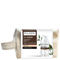 Kit Bella Aurora CC Cream FPS 50 Cor Clara + Nécessaire (2 Produtos)