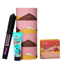 Kit Benefit Cosmetics Cílios & Blush & Primer (3 Produtos)