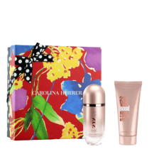 Conjunto Carolina Herrera 212 VIP Rosé Eau de Parfum - Perfume Feminino 80ml + Body lotion 100ml