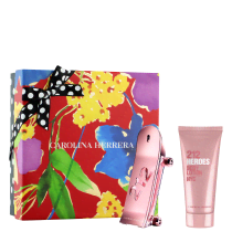 Conjunto Carolina Herrera 212 Heroes For Her Eau de Parfum - Perfume Feminino 80ml + Body Lotion 100ml