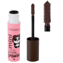 Imagem do produto Vizzela Cosméticos No Panda Mini Brown - Máscara de Cílios 3g