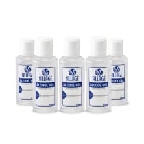 Kit Sillage Álcool em Gel 70% Antisséptico Hidratante 100ml - (5 Produtos)