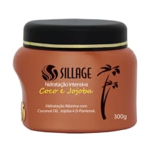 Sillage Intensiva Coco e Jojoba - Máscara de Hidratação 300g