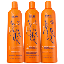 Kit Richée Professional Argan e Ojon Trio Salão (3 Produtos)