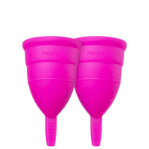 Fleurity Tipo 1 (+30 anos ou com filhos) - Coletor Menstrual (2 unidades)