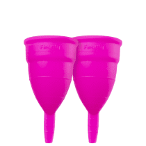 Fleurity Tipo 2 (-30 anos ou sem filhos) - Coletor Menstrual (2 unidades)