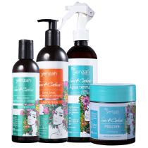 Kit Yenzah Sou+Cachos Tratamento Forte (4 Produtos)