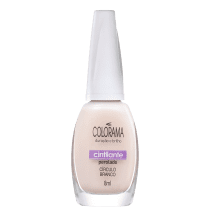 Imagem do produto Colorama Forma em Cor Círculo Branco - Esmalte Transparente 8ml