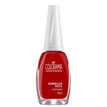 Colorama Verniz & Cor Vermelho Ivete - Esmalte Cremoso 8ml