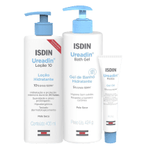 Kit ISDIN Ureadin Hidratação Pele Seca (3 produtos)
