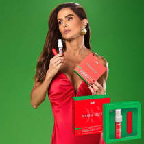 Imagem do produto Kit Deborah Secco Bullet Vibrador Clitoris Feminino e Gel Beijavel Picante Aquece Intt