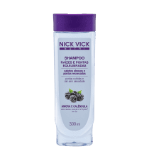 Nick & Vick NUTRI-Hair Raiz e Pontas Equilibradas - Shampoo sem Sal 300ml