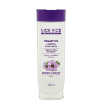 Nick & Vick NUTRI-Hair Limpeza Profunda - Shampoo Antirresíduo 300ml