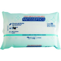 Max Love Antisséptico para Mãos - Lenço Umedecido (20 Unidades)